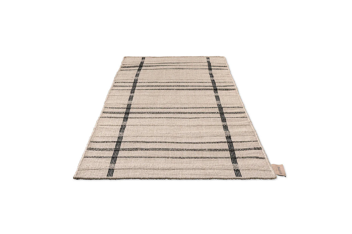 Brink & Campman Zona Charcoal Line 497605 Runner Outdoor Rug