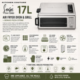 Kitchen Couture 9 in 1 Sensei Air Fryer Oven and Grill