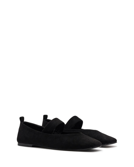 Therapy Gael Black Faux Suede