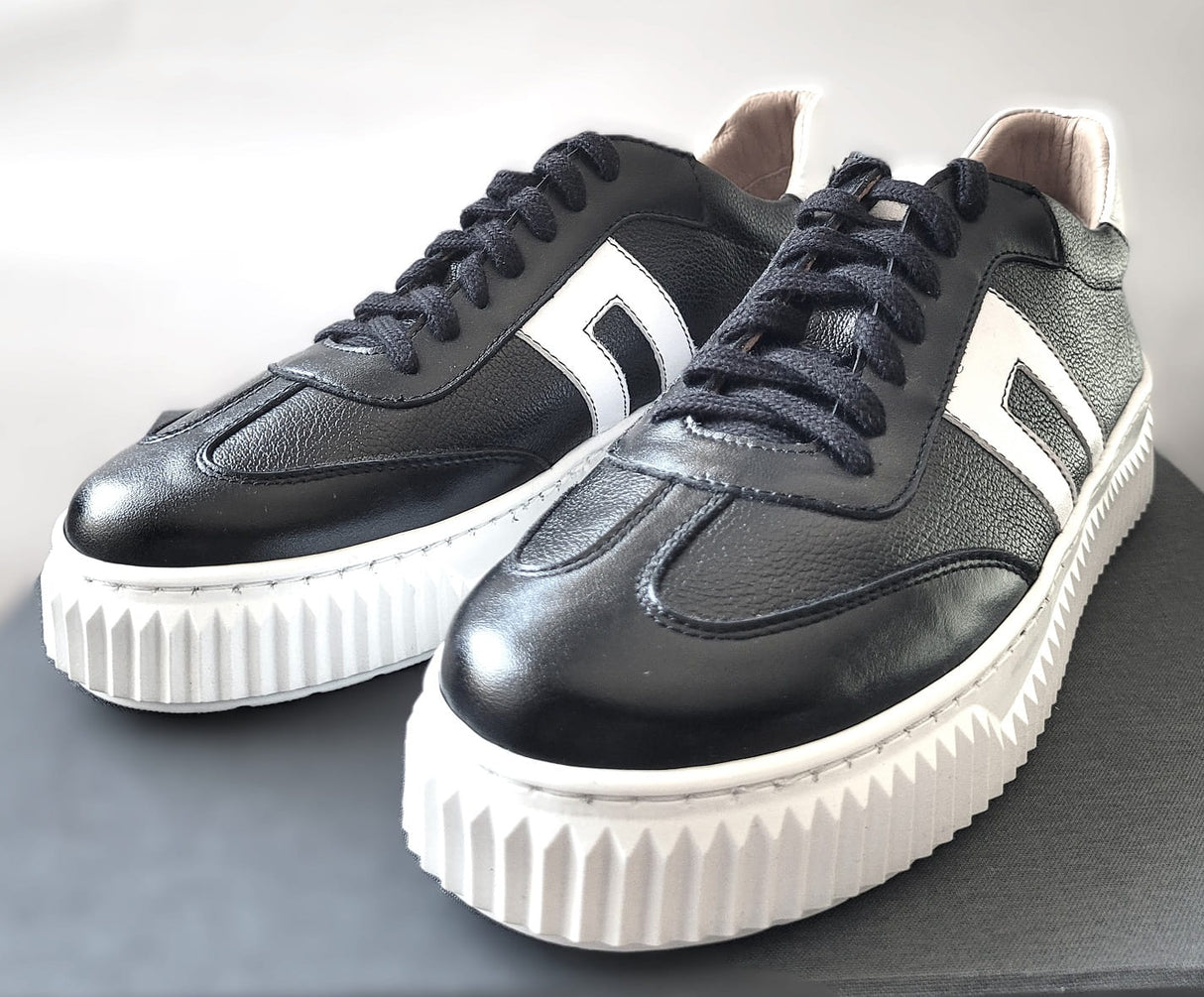 Bosccolo Womens Sneakers - Black/White