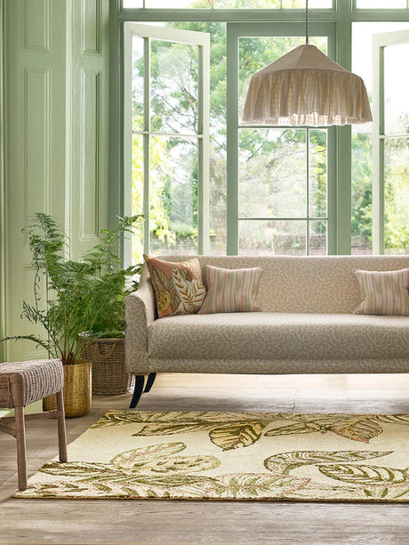 Sanderson Calathea Samphire 445617 Outdoor Rug