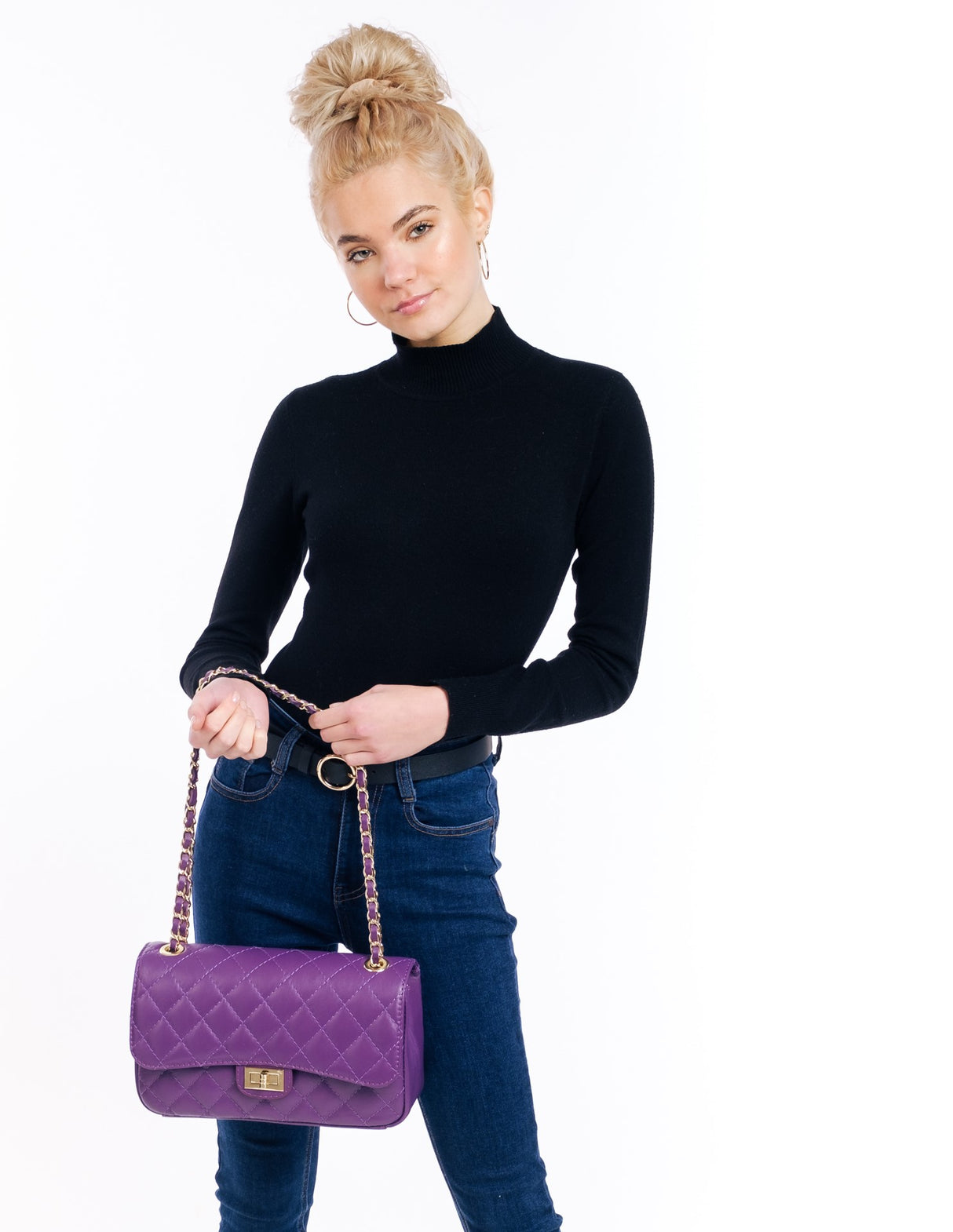 Bosccolo Shoulder Bag - Purple