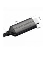 USB Type-C to HDMI Lightning Pin Micro USB 1080P Adapter Cable Audio Video Lead TV USB
