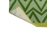 Scion Dhurrie Green 426307 Outdoor Rug