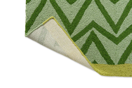 Scion Dhurrie Green 426307 Outdoor Rug