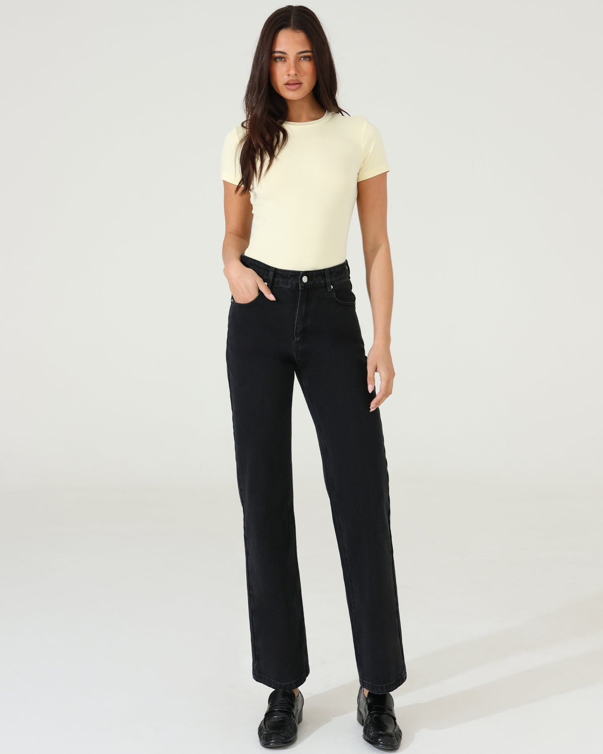 Madison The Label Tammy Baby Tee - Butter