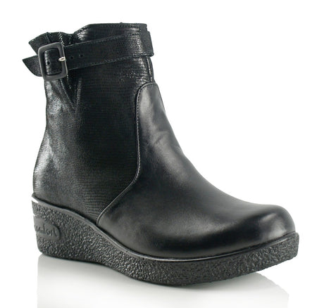 Bosccolo Womens Boots Iga Viper/Lico - Black