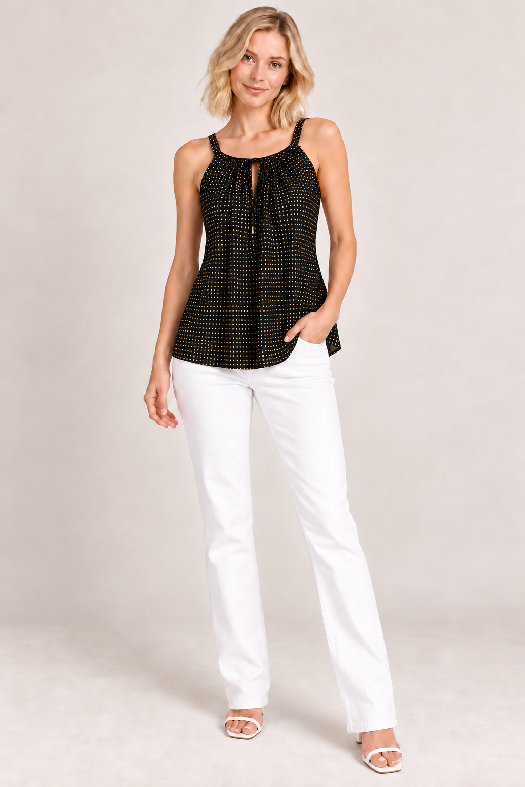 Worship Women's Camisole Top - BlackGold