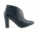 Bosccolo Womens Heel Boots Leti - Navy Blue