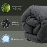 Royal Comfort Ultra-Warm 800GSM Charcoal Quilt