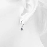 Krystal Couture Pretty Pea Earrings Embellished with SWAROVSKI Crystals