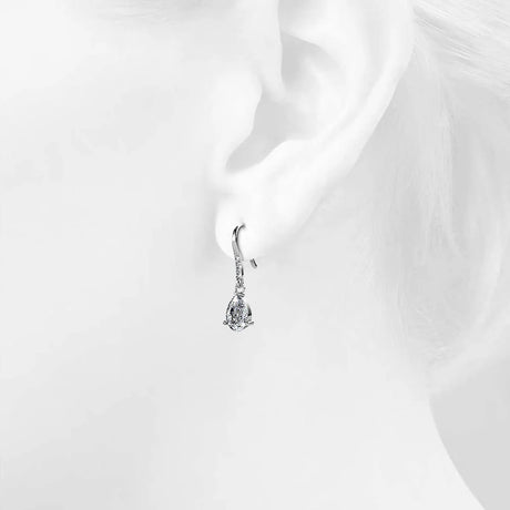 Krystal Couture Pretty Pea Earrings Embellished with SWAROVSKI Crystals