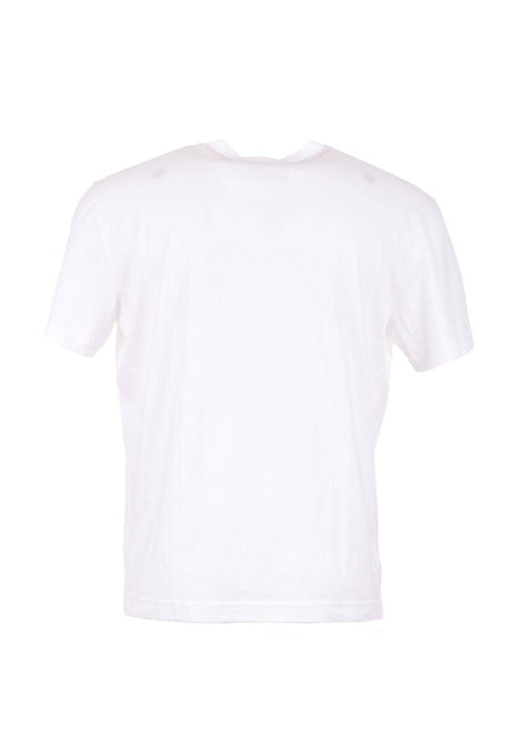 Dolce & Gabbana Men Carretto Patch Mix Short Sleeve T-shirt