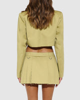 BY.DYLN Parsons Skirt - Light Khaki