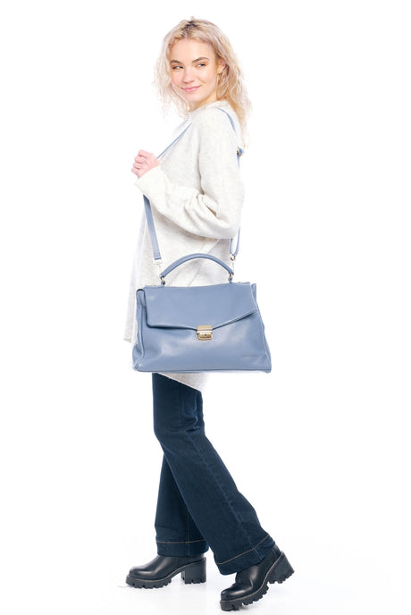 Bosccolo Briefcase - Blue