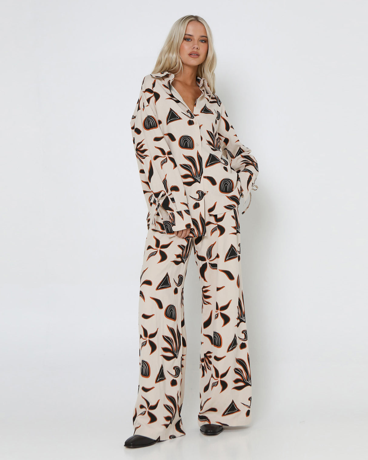 Lost In Lunar Women's Vera Shirt - Fall Print