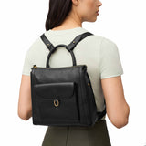 Fossil Parker Black Backpack