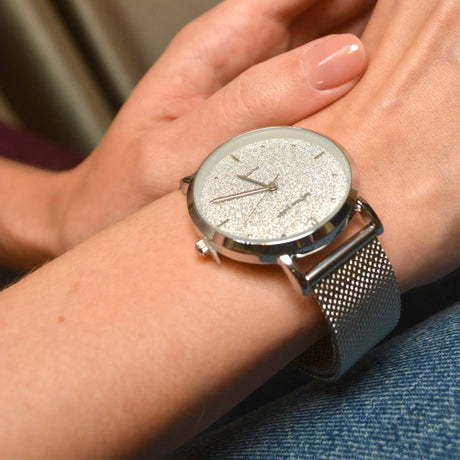 Bullion Gold Bullion Gold Seamless Dial Watch - Steel Silver