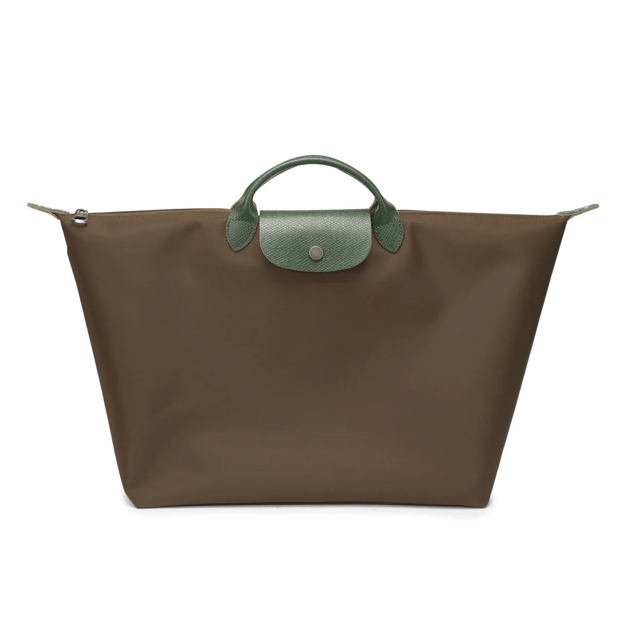 BAMEI Extra-Large Water-Resistant Nylon Travel Tote Bag - Coffee