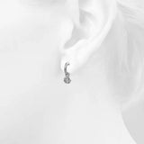 Krystal Couture Colette Earrings Embellished with Swarovski Crystals