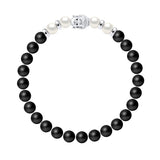 Manufacture Royale Bracelet Lucky 4 Pearl Freshwater Pearl White Sterling Silver 6-7mm