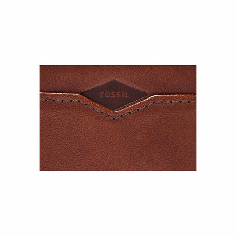 Fossil Mykel Brown Card Case