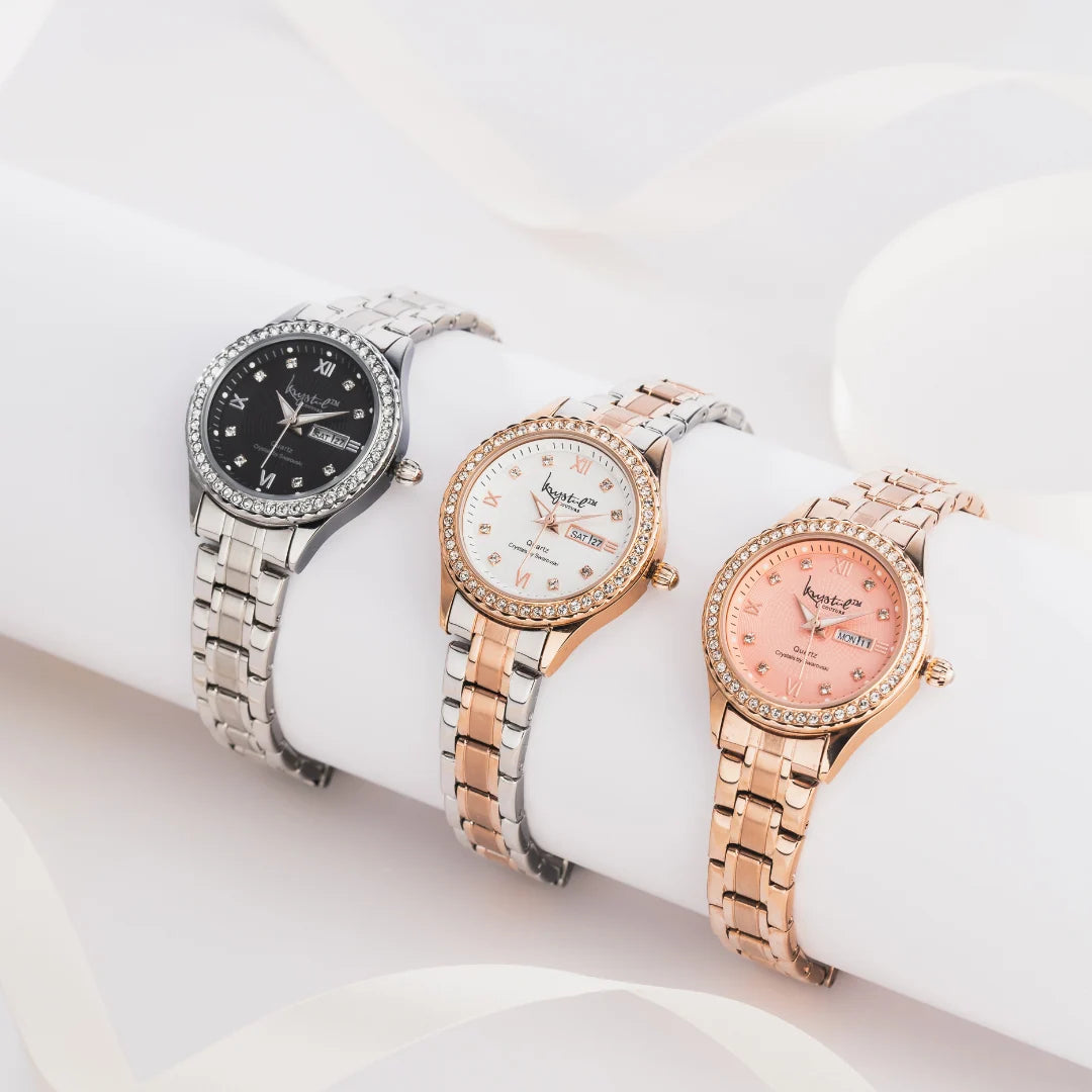 Krystal Couture Lustrous Watch Embellished with SWAROVSKI® Crystals