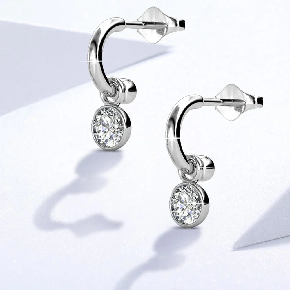 Krystal Couture Earrings Embellished with SWAROVSKI Crystals