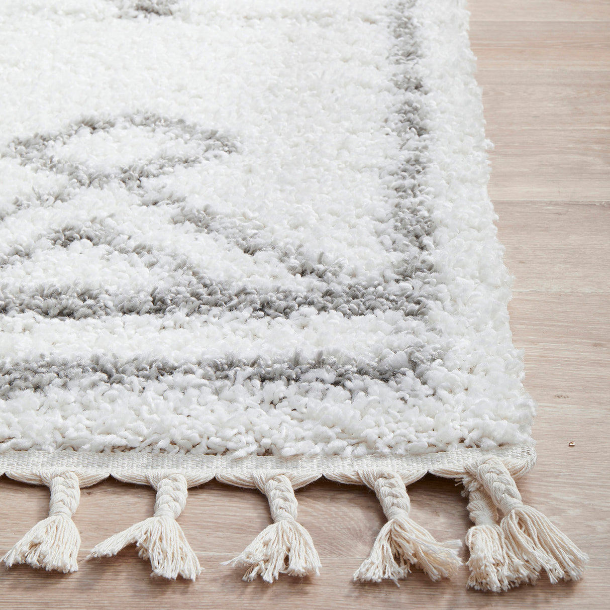 Casablanca Temara White Rug
