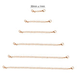 Obsession Necklace Extender Encased in 18k Rose Gold