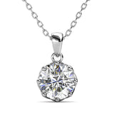 Krystal Couture Beatrice Spark Necklace Embellished with SWAROVSKI Crystals