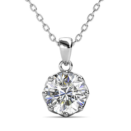 Krystal Couture Beatrice Spark Necklace Embellished with SWAROVSKI Crystals