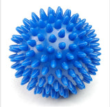 Pvc Hedgehog Fitness Ball Sports Recovery Massage Back Arm Legs Feet Blue
