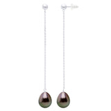 Earrings Prestige -Diamonds 0,02 Cts ( 2 X 0,01 Cts - Height Earrings 62 mm