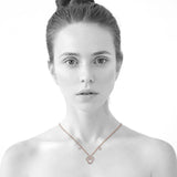 Krystal Couture Mickey Silhouette Pendant Necklace Embellished with SWAROVSKI Crystals
