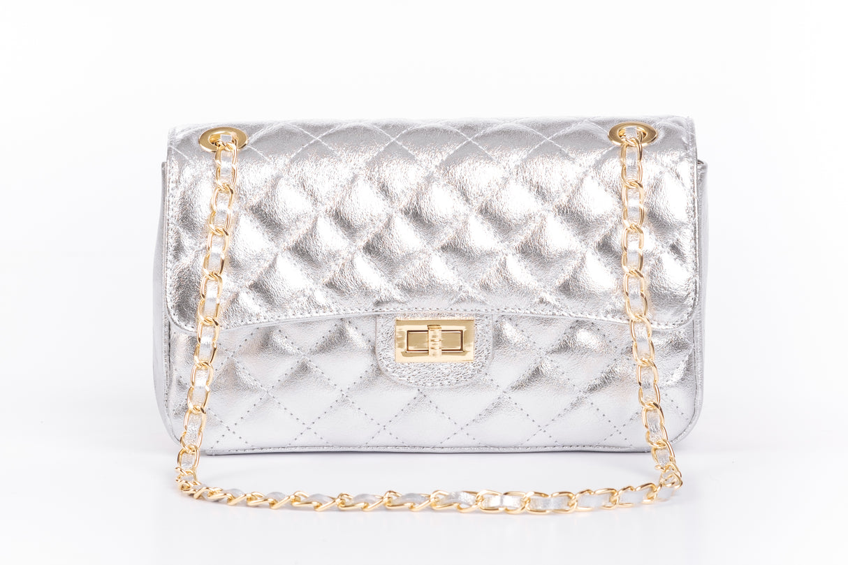 Bosccolo Shoulder Bag - Silver