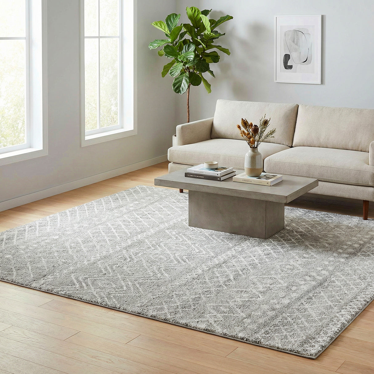 Oasis 453 Grey Rug