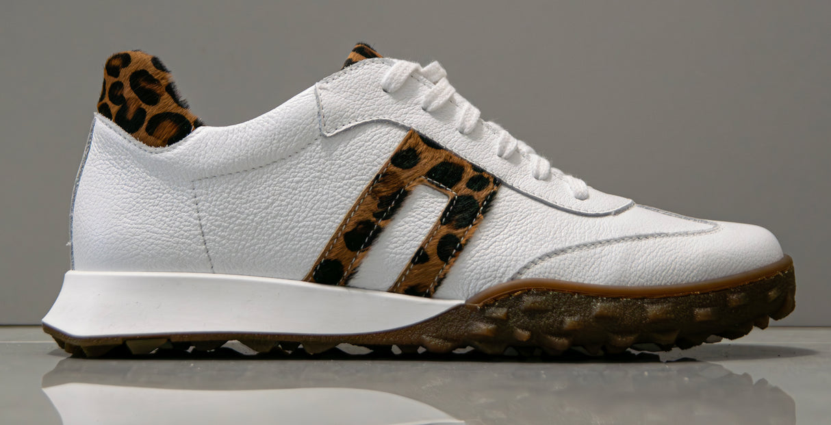 Bosccolo Womens Sneakers - White + Panther