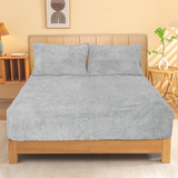 Ramesses Sherpa Fleece Combo Set - Grey