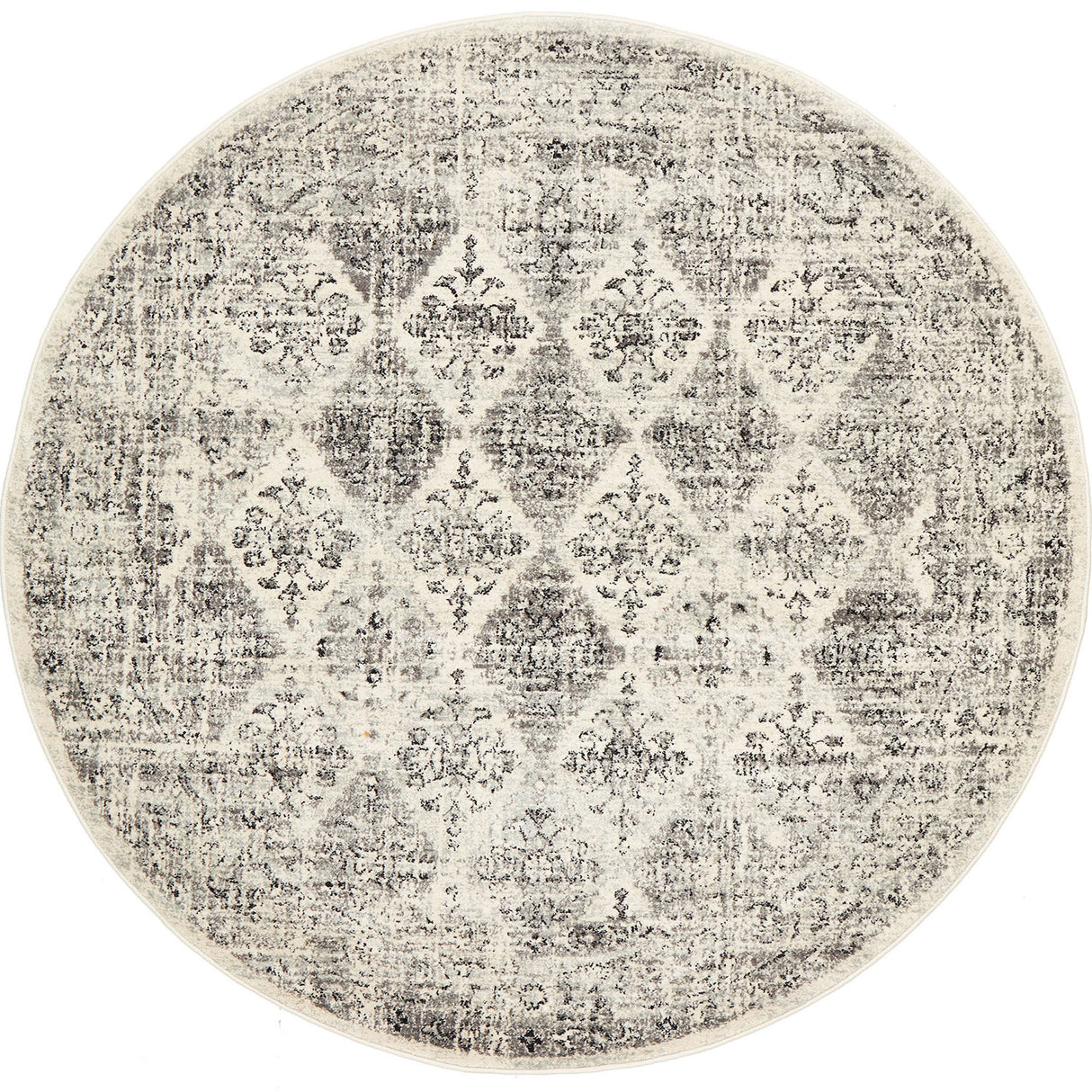 Century 999 Grey Round Rug