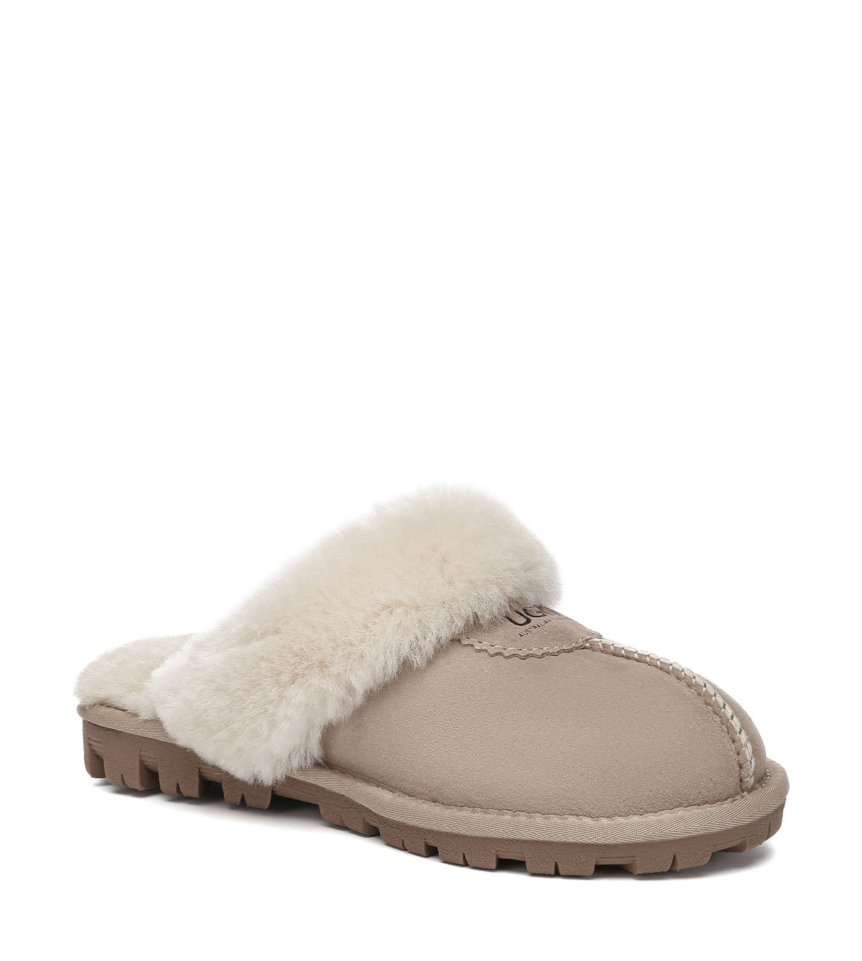 Australian Shepherd UGG Waffle Slipper - Sand