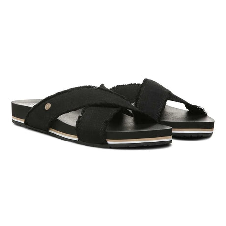 Vionic Panama Beach Slide - Black Canvas