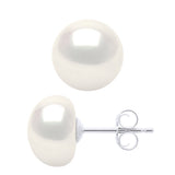 Earrings White Gold - Natural White