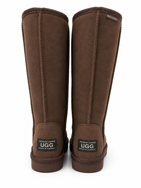 Australian Leather Ugg Kids Classic Long - Chocolate - AU3 - 4
