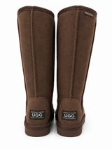 Australian Leather Ugg Kids Classic Long - Chocolate - AU6