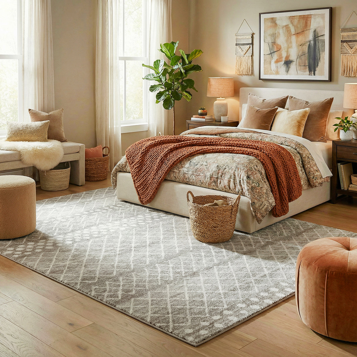 Oasis 454 Silver Rug