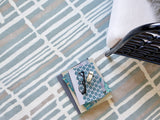 Florence Broadhurst Tortoiseshell Stripe Jade 039808