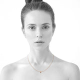 Bullion Gold Initials Brick Alphabet Letter Necklace Rose Gold Layered Steel Jewellery