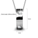 Krystal Couture Ring Pendant Necklace Embellished with SWAROVSKI Crystals
