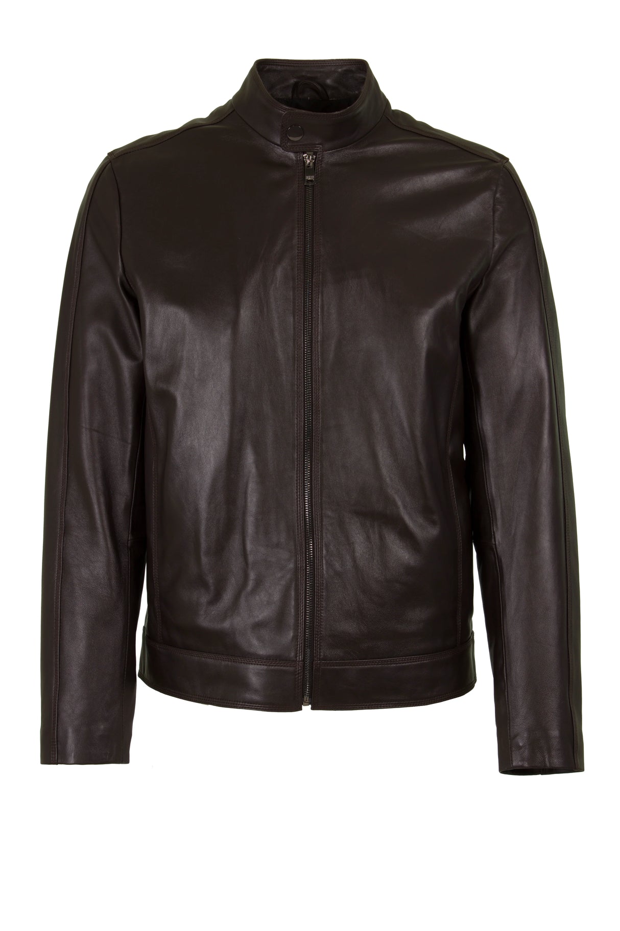Mens Brown Leather Jacket